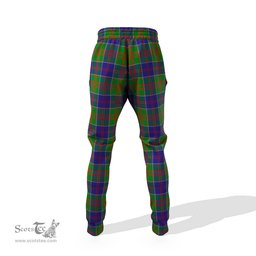 Scottish Stewart of Appin Hunting Modern Clan Tartan Joggers Pants