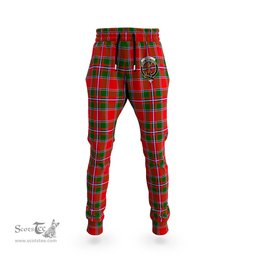 Scottish Spens Modern Clan Family Crest Tartan Joggers Pants