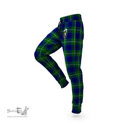 Scottish Oliphant Modern Clan Family Crest Tartan Joggers Pants