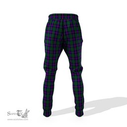 Scottish Urquhart Clan Family Crest Tartan Joggers Pants