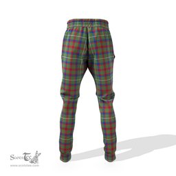 Scottish Shaw Green Modern Clan Family Crest Tartan Joggers Pants