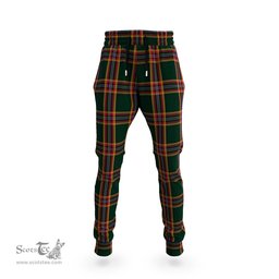 Scottish Moran Family Ubique Clan Tartan Joggers Pants