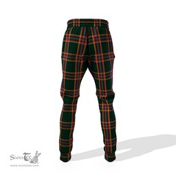 Scottish Moran Family Ubique Clan Tartan Joggers Pants
