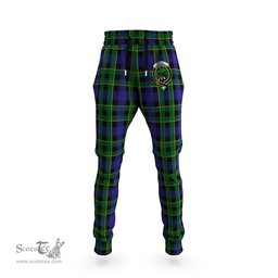 Scottish Mowat Clan Family Crest Tartan Joggers Pants