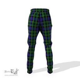 Scottish Mowat Clan Family Crest Tartan Joggers Pants