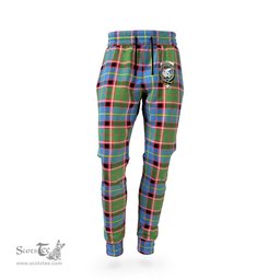 Scottish Norvel Clan Family Crest Tartan Joggers Pants