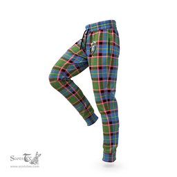 Scottish Norvel Clan Family Crest Tartan Joggers Pants