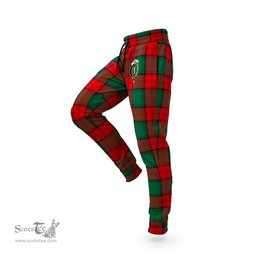 Scottish Stewart Atholl Modern Clan Family Crest Tartan Joggers Pants
