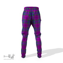 Scottish Wardlaw Modern Clan Family Crest Tartan Joggers Pants