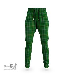 Scottish Wexford County Ireland Clan Tartan Joggers Pants