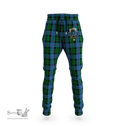 Scottish Morrison Society Clan Family Crest Tartan Joggers Pants
