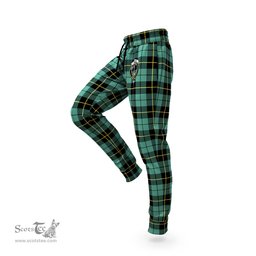 Scottish Wallace Hunting Ancient Clan Family Crest Tartan Joggers Pants
