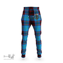Scottish Wedderburn Clan Family Crest Tartan Joggers Pants