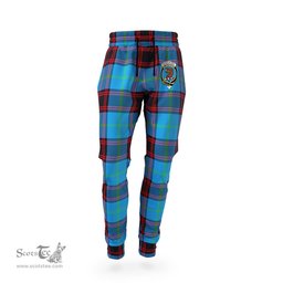 Scottish Wedderburn Clan Family Crest Tartan Joggers Pants