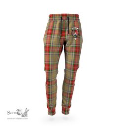 Scottish Muirhead Old Clan Family Crest Tartan Joggers Pants
