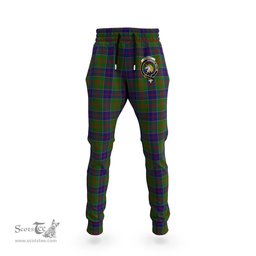 Scottish Stewart of Appin Hunting Clan Family Crest Tartan Joggers Pants