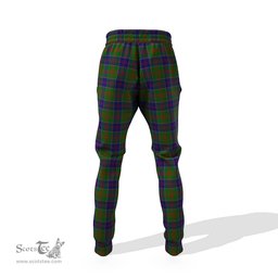 Scottish Stewart of Appin Hunting Clan Family Crest Tartan Joggers Pants