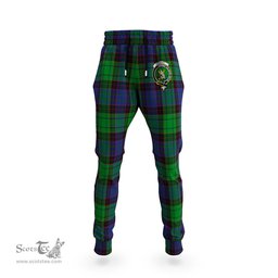 Scottish Stewart Old Modern Clan Family Crest Tartan Joggers Pants