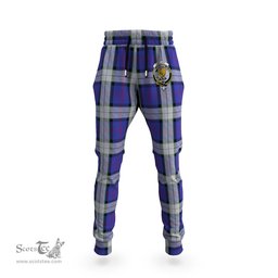 Scottish Sinclair Dress Clan Family Crest Tartan Joggers Pants