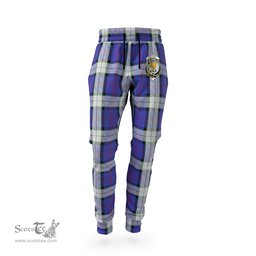 Scottish Sinclair Dress Clan Family Crest Tartan Joggers Pants