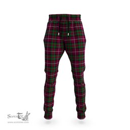 Scottish Stewart of Bute Hunting Clan Tartan Joggers Pants