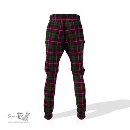 Scottish Stewart of Bute Hunting Clan Tartan Joggers Pants