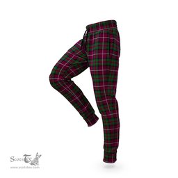 Scottish Stewart of Bute Hunting Clan Tartan Joggers Pants