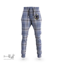Scottish Tweedie Clan Family Crest Tartan Joggers Pants