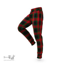 Scottish Skene of Cromar Black Clan Tartan Joggers Pants