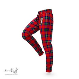 Scottish Ruthven Modern Clan Family Crest Tartan Joggers Pants