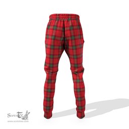 Scottish Seton Modern Clan Family Crest Tartan Joggers Pants