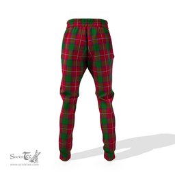 Scottish Rattray Clan Family Crest Tartan Joggers Pants