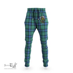 Scottish Sinclair Hunting Ancient Clan Family Crest Tartan Joggers Pants