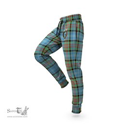 Scottish Walkinshaw Clan Family Crest Tartan Joggers Pants
