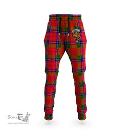 Scottish Nicolson Modern Clan Family Crest Tartan Joggers Pants