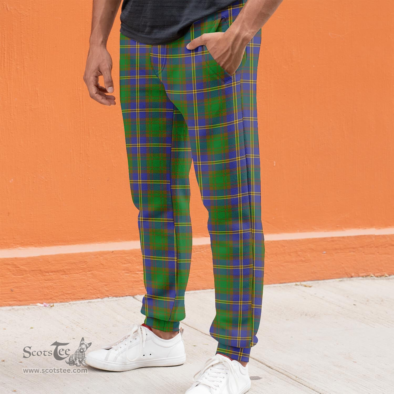Scottish Strange of Balkaskie Clan Tartan Joggers Pants