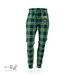 Scottish Mow Clan Family Crest Tartan Joggers Pants