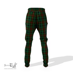 Scottish Tennant Clan Family Crest Tartan Joggers Pants