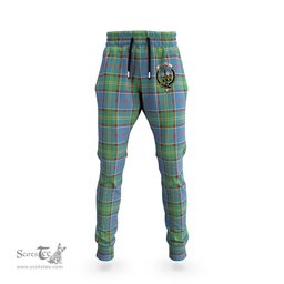 Scottish Whitelaw Clan Family Crest Tartan Joggers Pants