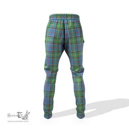 Scottish Whitelaw Clan Family Crest Tartan Joggers Pants