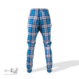 Scottish Roberton Clan Family Crest Tartan Joggers Pants