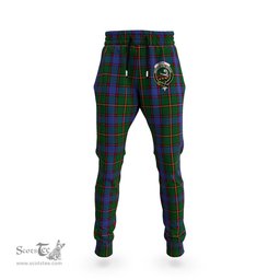 Scottish Skene Clan Family Crest Tartan Joggers Pants