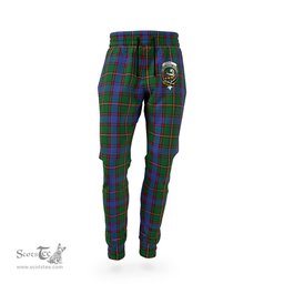 Scottish Skene Clan Family Crest Tartan Joggers Pants