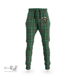 Scottish Ralston USA Clan Family Crest Tartan Joggers Pants
