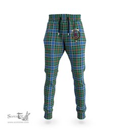 Scottish Ogilvie (Ogilvy) Hunting Ancient Clan Family Crest Tartan Joggers Pants