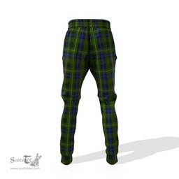 Scottish Stewart Hunting Clan Family Crest Tartan Joggers Pants