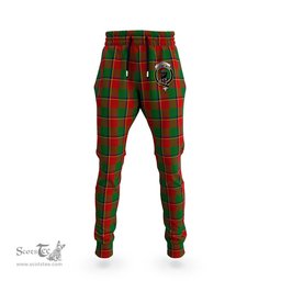 Scottish Turnbull Dress Clan Family Crest Tartan Joggers Pants