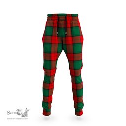 Scottish Stewart Atholl Modern Clan Tartan Joggers Pants