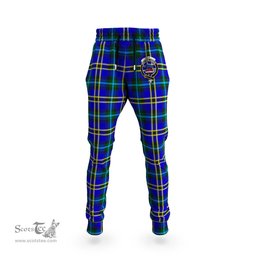 Scottish Weir Modern Clan Family Crest Tartan Joggers Pants