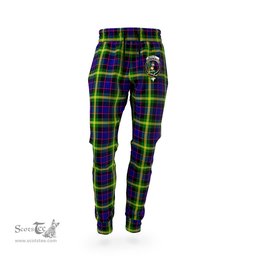 Scottish Watson Modern Clan Family Crest Tartan Joggers Pants